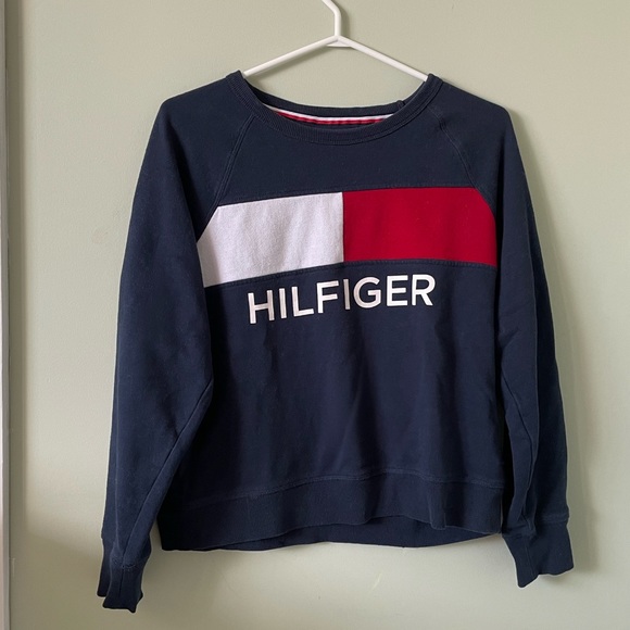 Tommy Hilfiger Sport Crew neck Sweatshirt with Logo - Picture 1 of 3